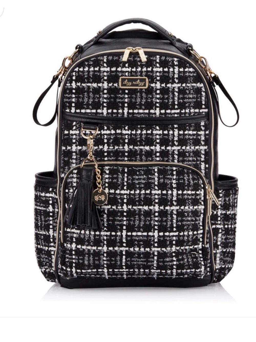 Itzy Ritzy Boss Plus Large Backpack Diaper Bag in color Kelly